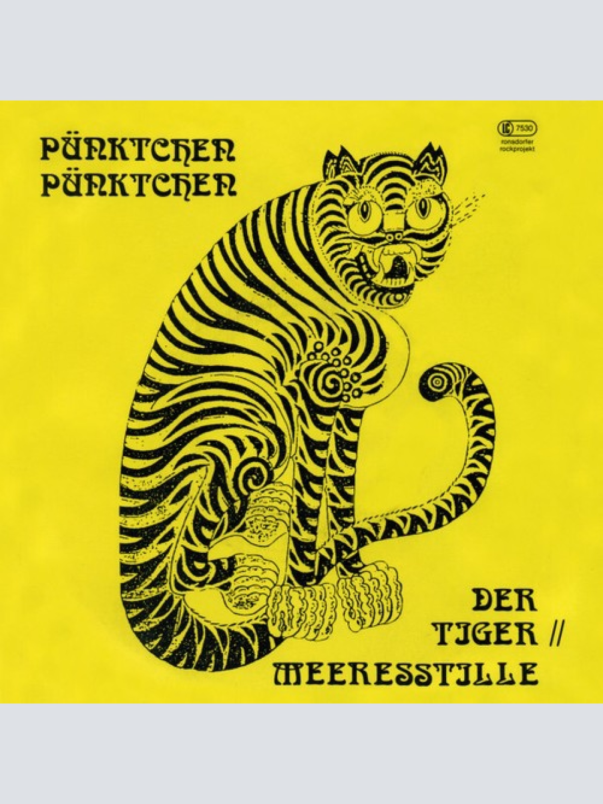 7", Single Pünktchen Pünktchen - Der Tiger / Meeresstille