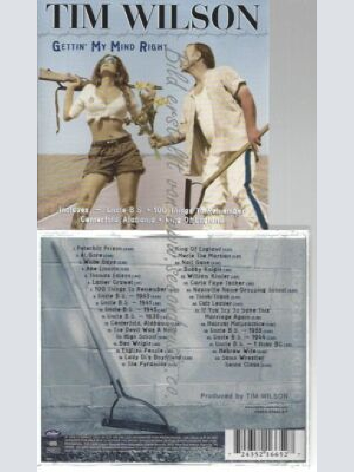 CD--TIM WILSON--GETTIN' MY MIND RIGHT