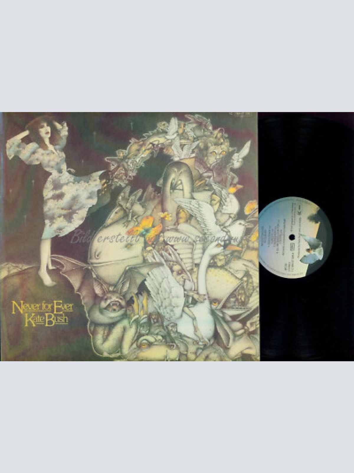 LP  -- Kate Bush  Never For Ever  // FOC // DE 06407339
