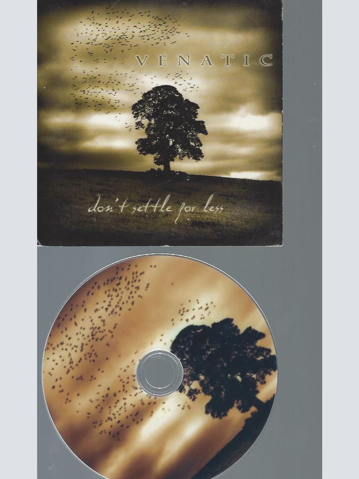 CD--VENATIC DON'T SETTLE FOR LESS //PROMO