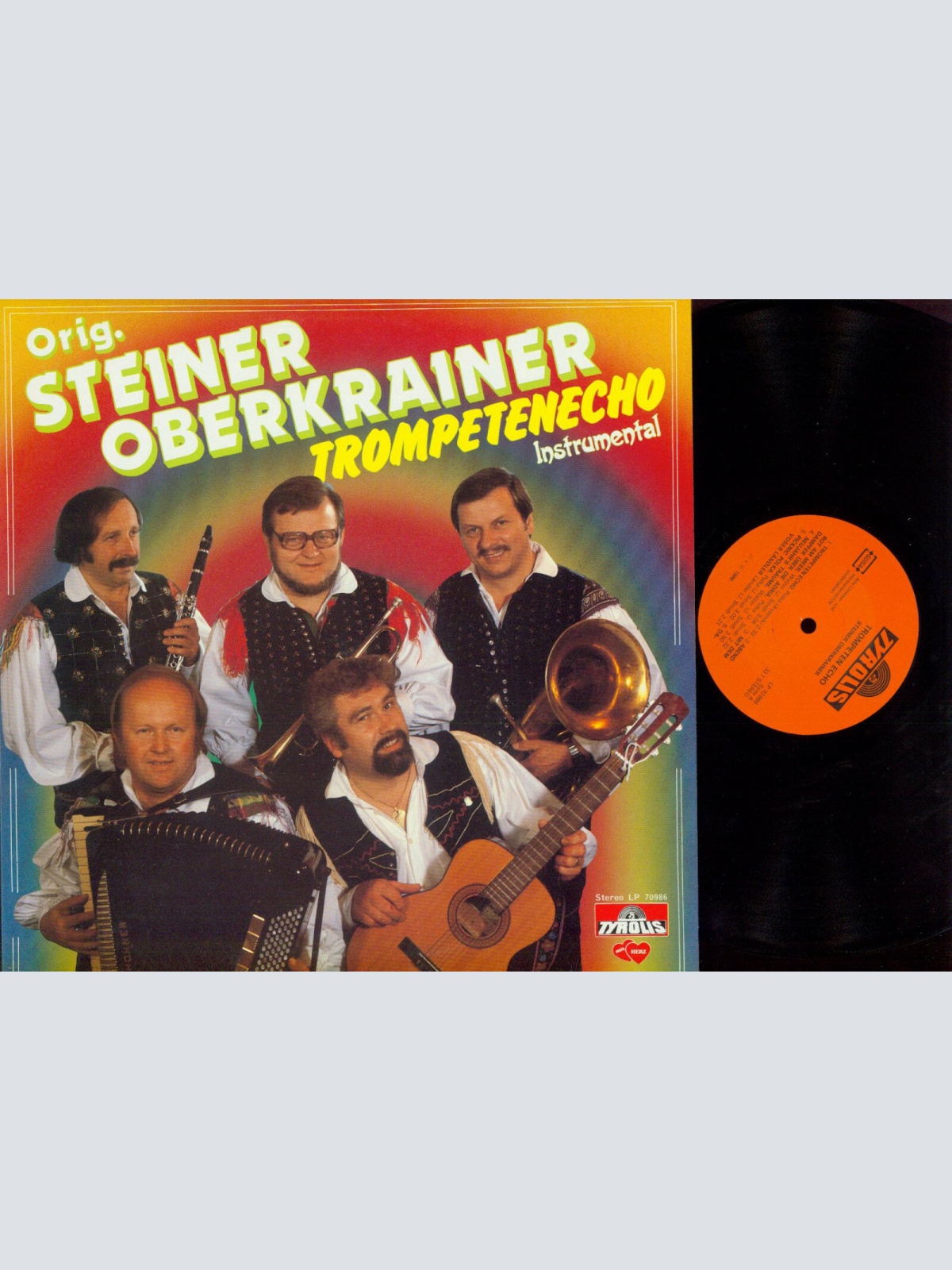 LP-- Orig. Steiner Oberkrainer //  Trompetenecho // NM