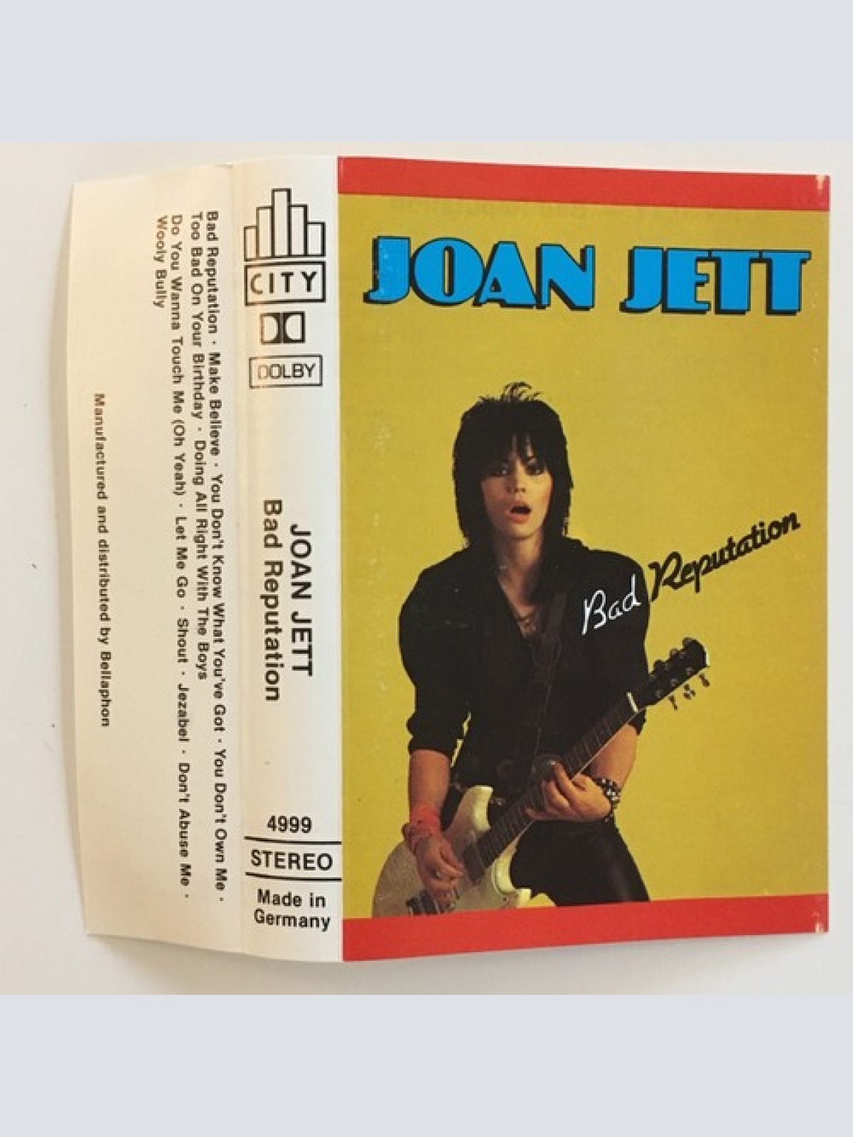 Cass, Album, RE Joan Jett - Bad Reputation