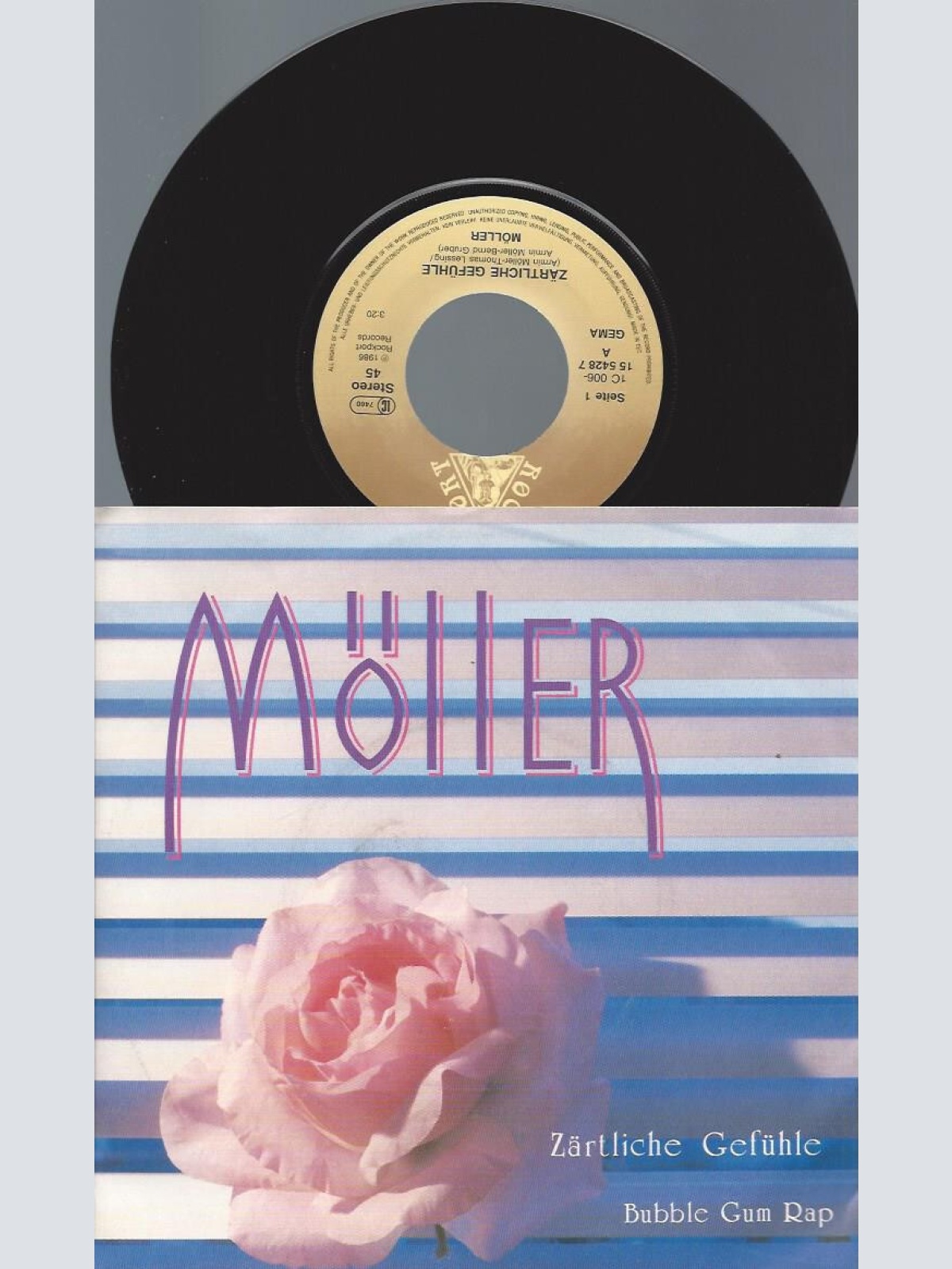 7" Möller – Zärtliche Gefühle