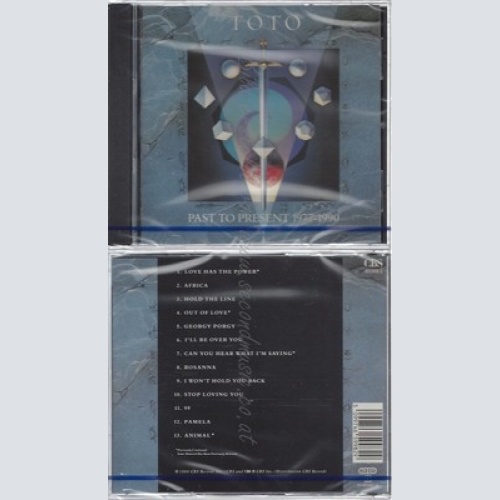 CD--NM-SEALED-TOTO -1990- -- PAST TO PRESENT 1977-1990
