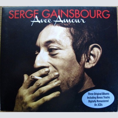 3xCD, Comp, Dig Serge Gainsbourg - Avec Amour