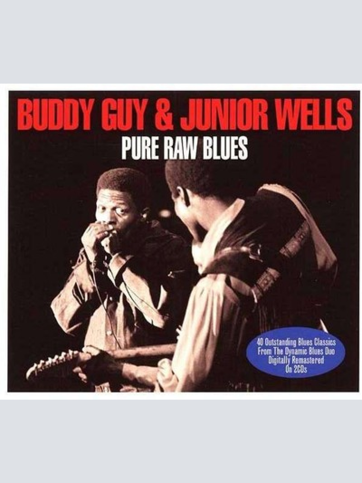 2xCD, Comp, RM Buddy Guy & Junior Wells - Pure Raw Blues