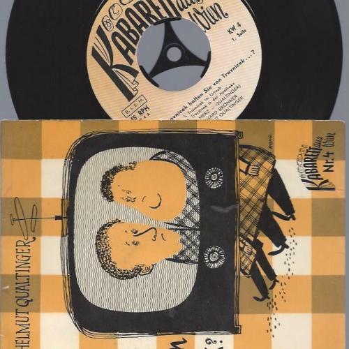 7"   Kabarett aus Wien Nr 4  // Bronner Qualtinger