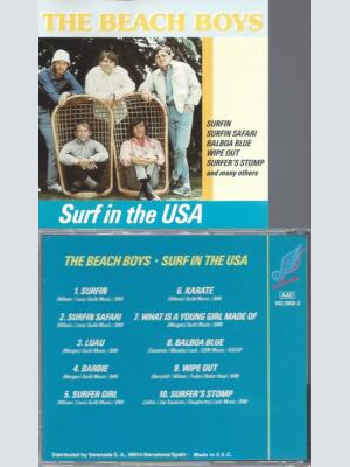 CD -  The Beach Boys – Surf In The USA