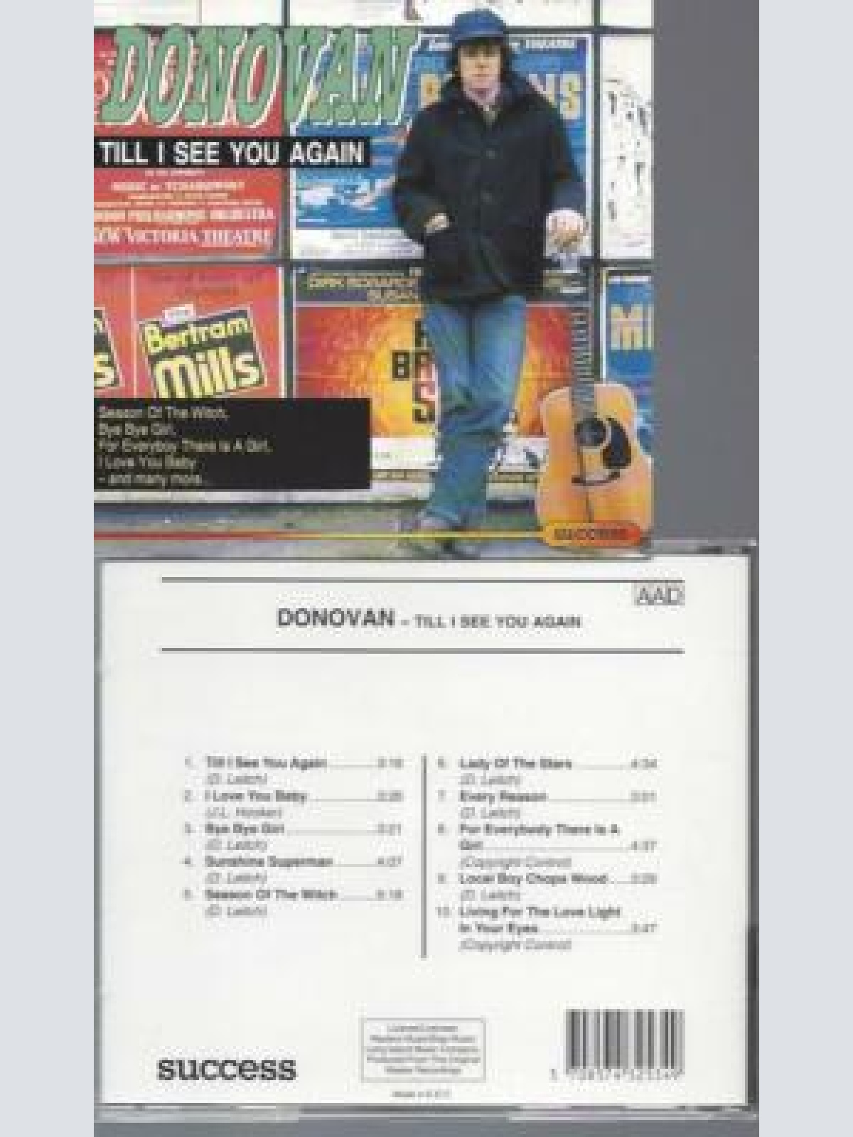 CD - Donovan  Till I See You Again