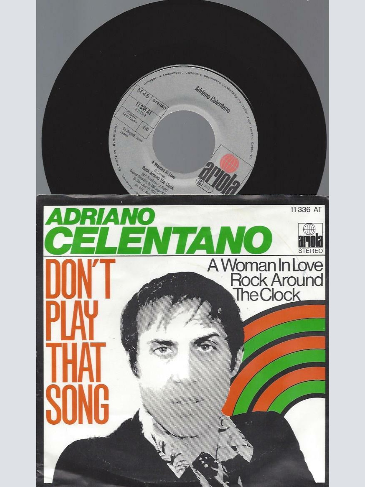 7"   Adriano Celentano – Don't Play That Song