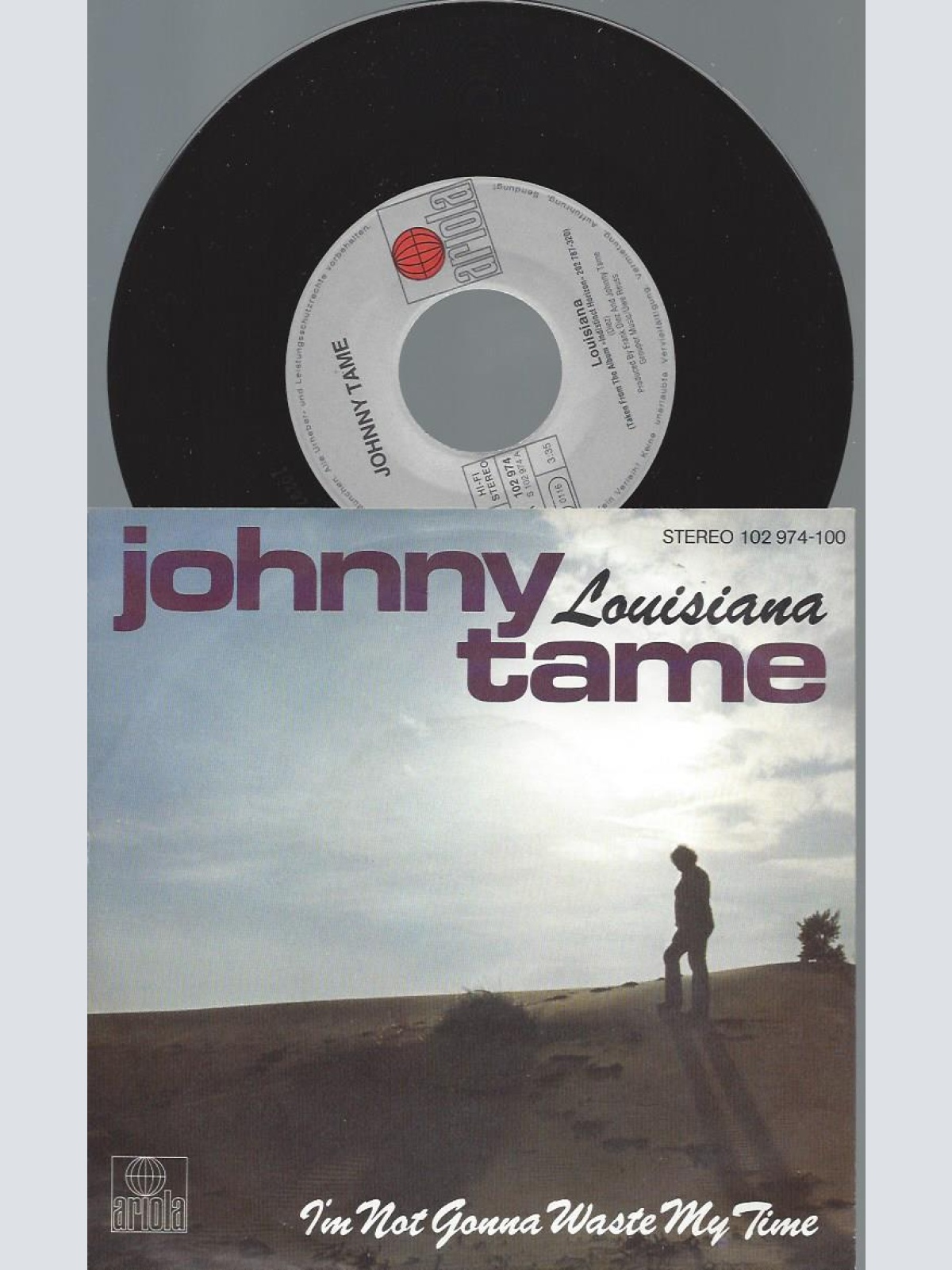 7"   JOHNNY TAME LOUSIANA