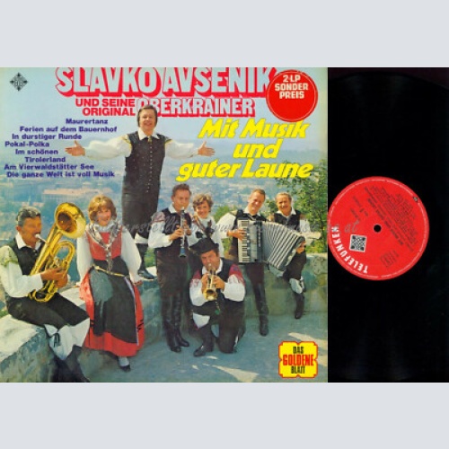 LP-- Slavko Avsenik Und Seine Original Oberkrainer  Mit Musik Und Guter Laune