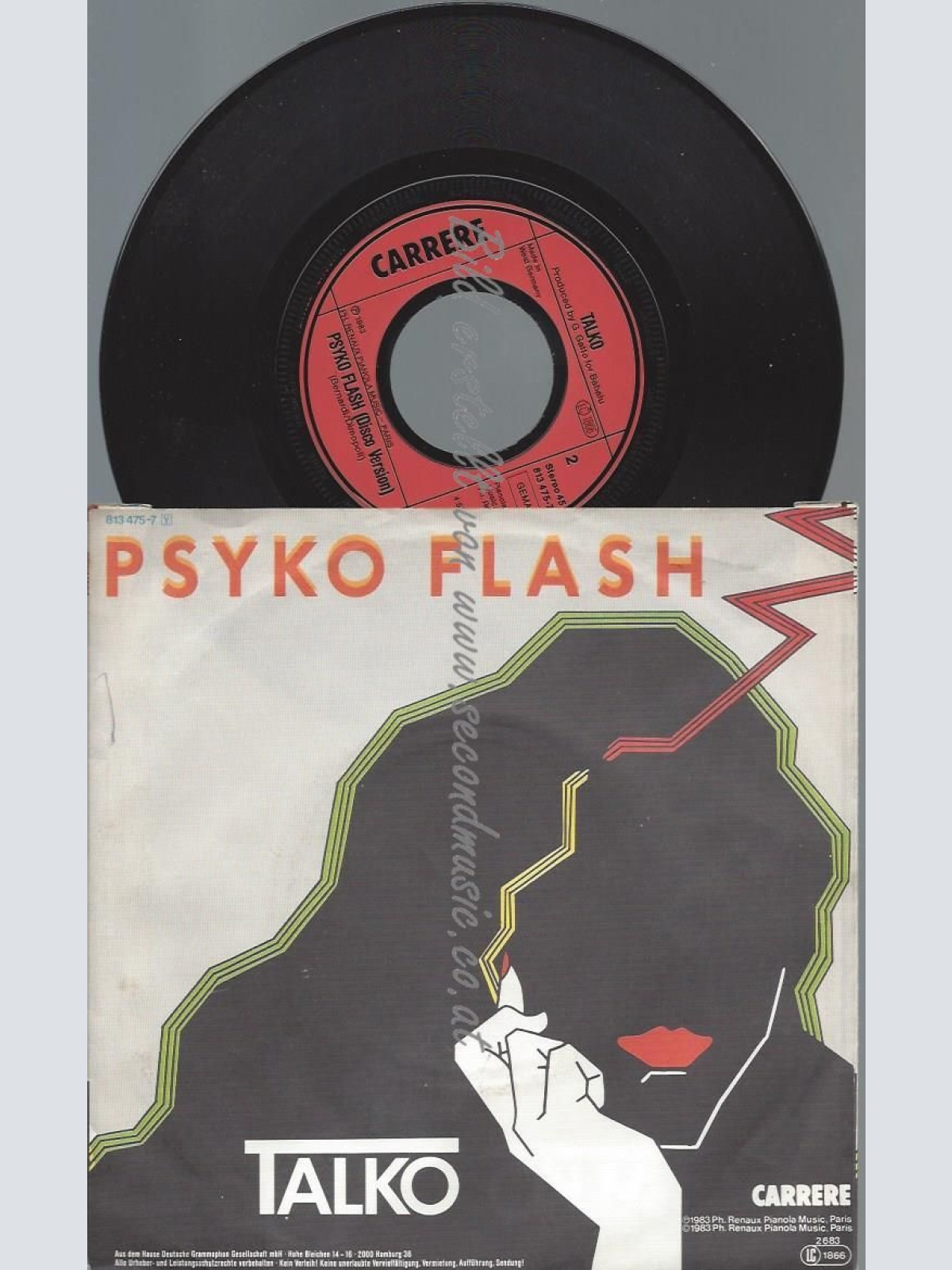 7"   Talko – Psyko Flash