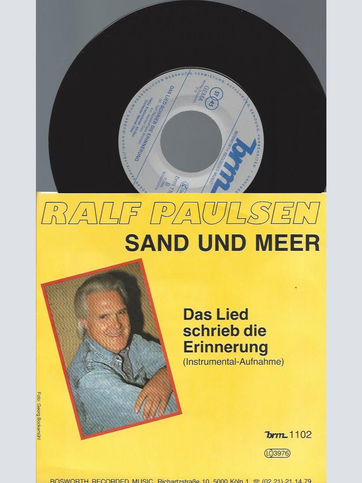 7" Ralf Paulsen – Sand Und Meer
