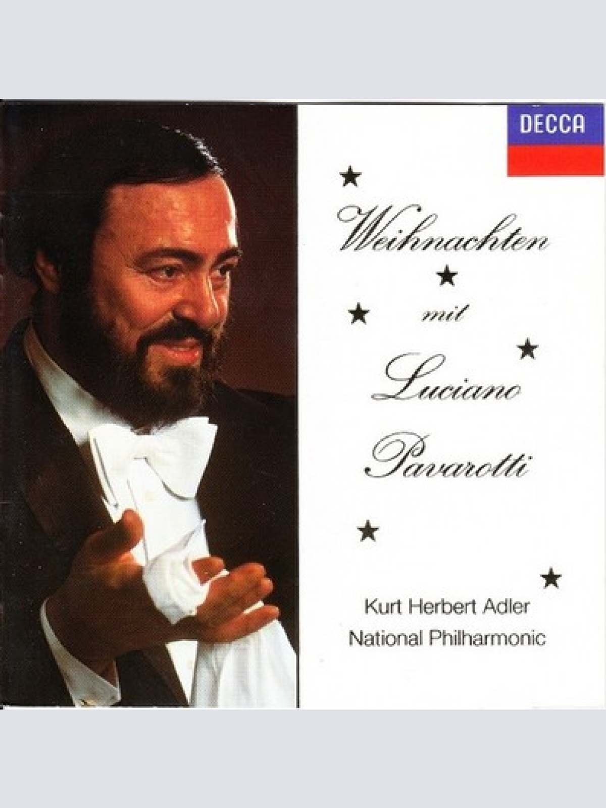 CD, Comp, RM Luciano Pavarotti, Kurt Herbert Adler, National Philharmonic* - ...