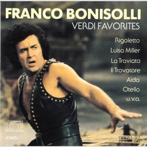 CD, Comp Verdi* - Franco Bonisolli - Verdi Favorites