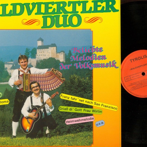 LP-- Waldviertler Duo-- Beliebte Melodien der Volksmusik     //NM