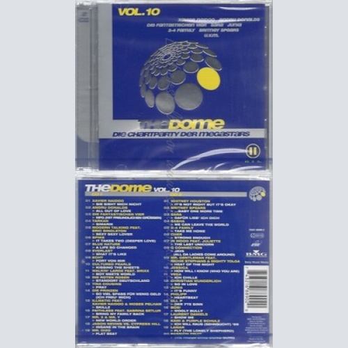 CD--NM-SEALED-VARIOUS -1999- - DOPPEL-CD -- THE DOME VOL. 10