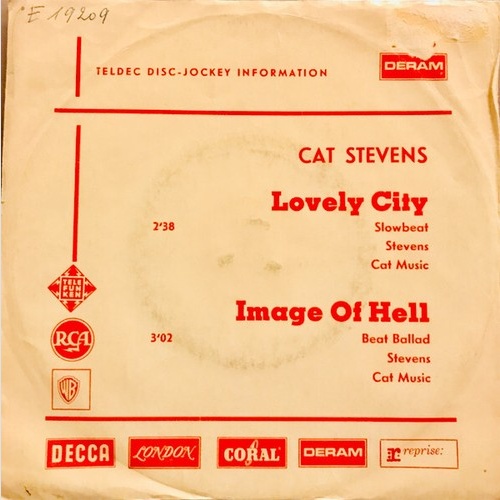 7", Single, Promo Cat Stevens - Lovely City (When Do You Laugh?)