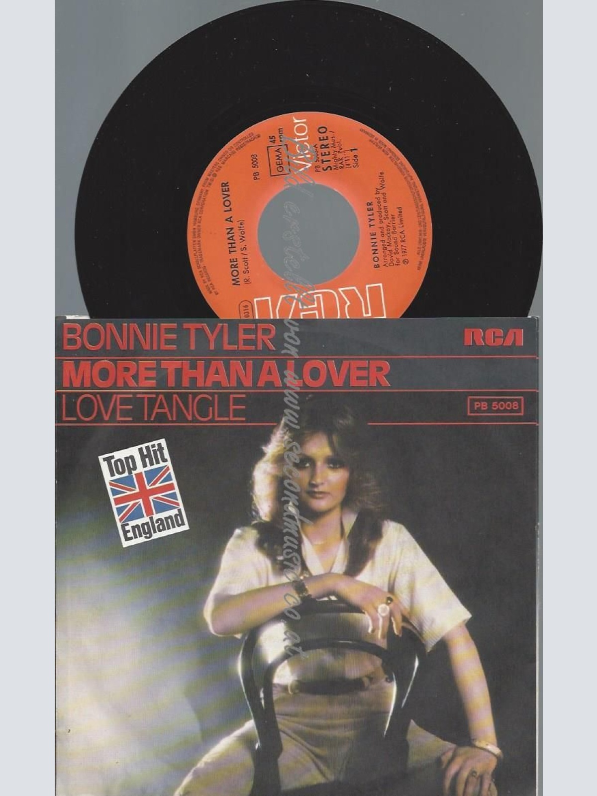 7"    Bonnie Tyler – More Than A Lover