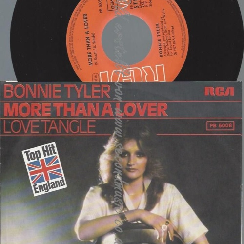 7"    Bonnie Tyler – More Than A Lover