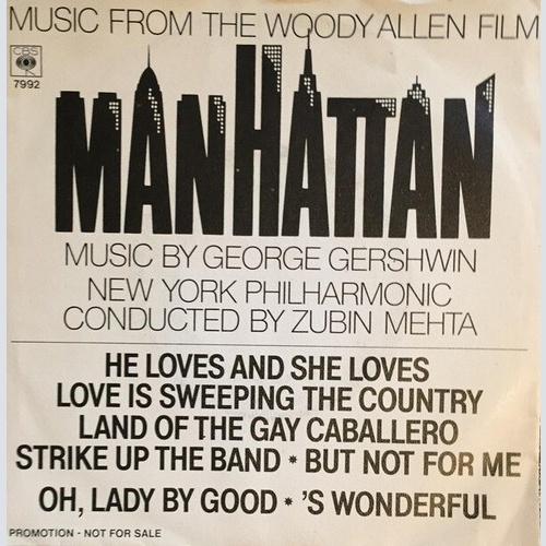 7", Single, Promo George Gershwin / New York Philharmonic* Conducted By Zubin...