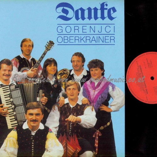 LP--Gorenjci Oberkrainer --Danke   /NM