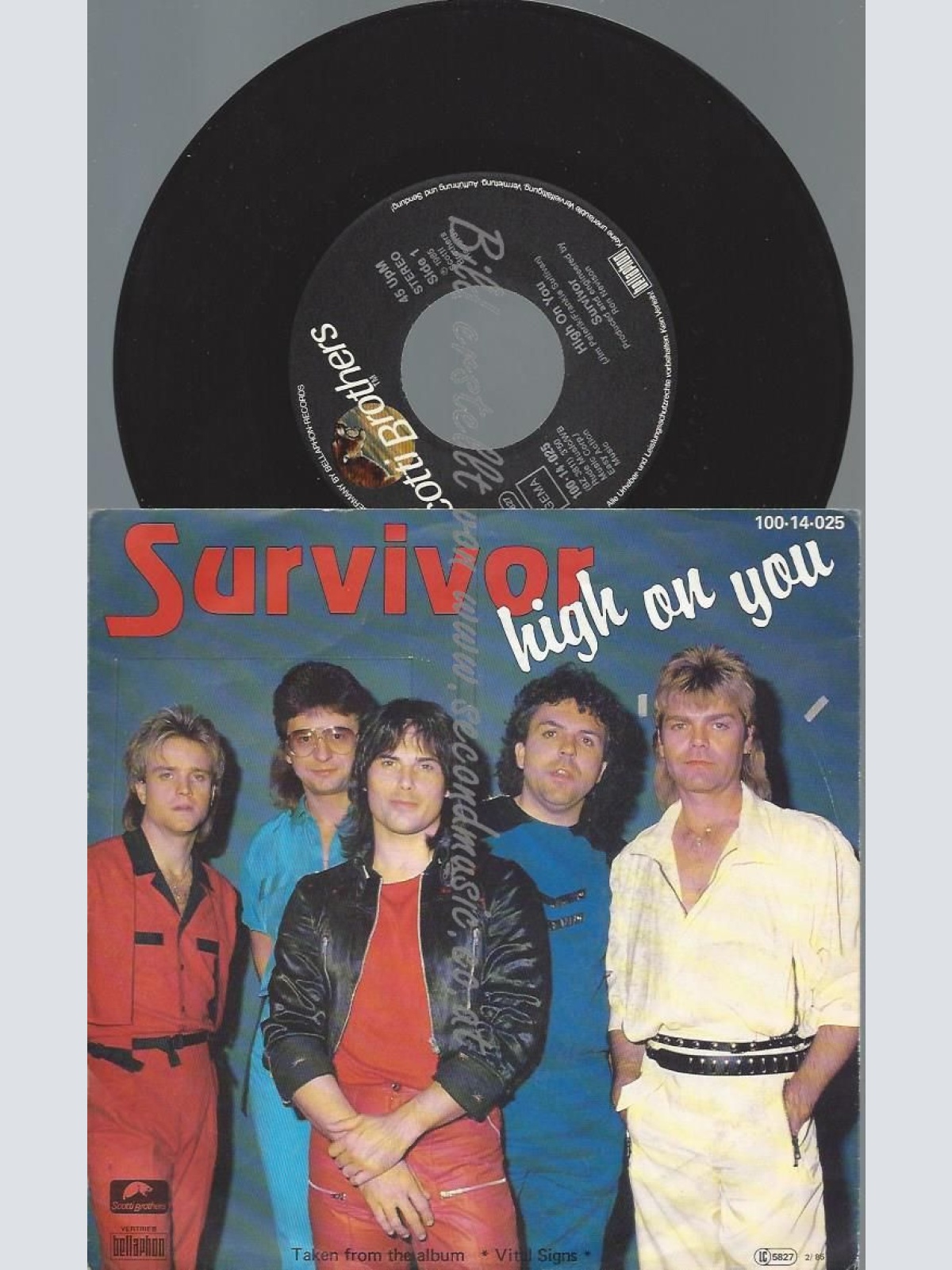 7"   Survivor – High On You