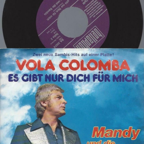 7" Mandy Und Die Bambis – Vola Colomba