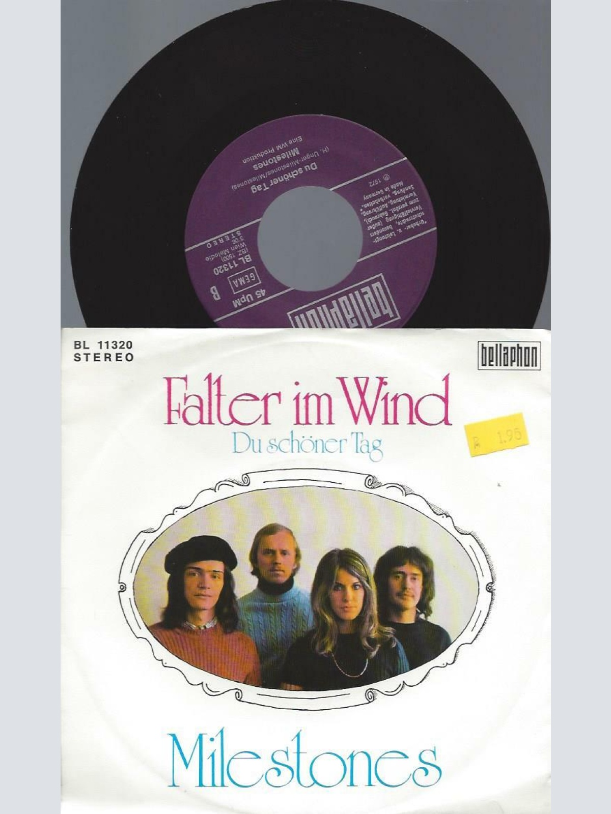 7" Milestones – Falter Im Wind / VG+