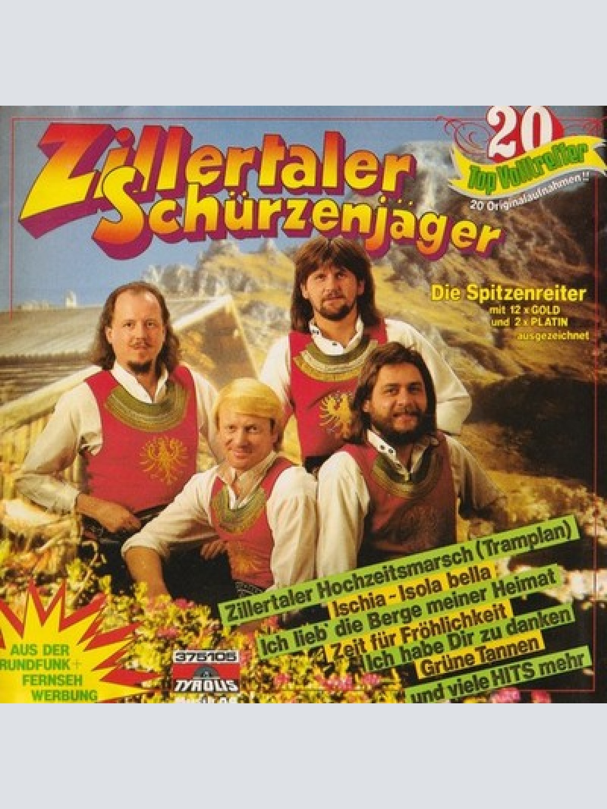 CD, Comp Zillertaler Schürzenjäger - Zillertaler Schürzenjäger - 20 Top Vollt...
