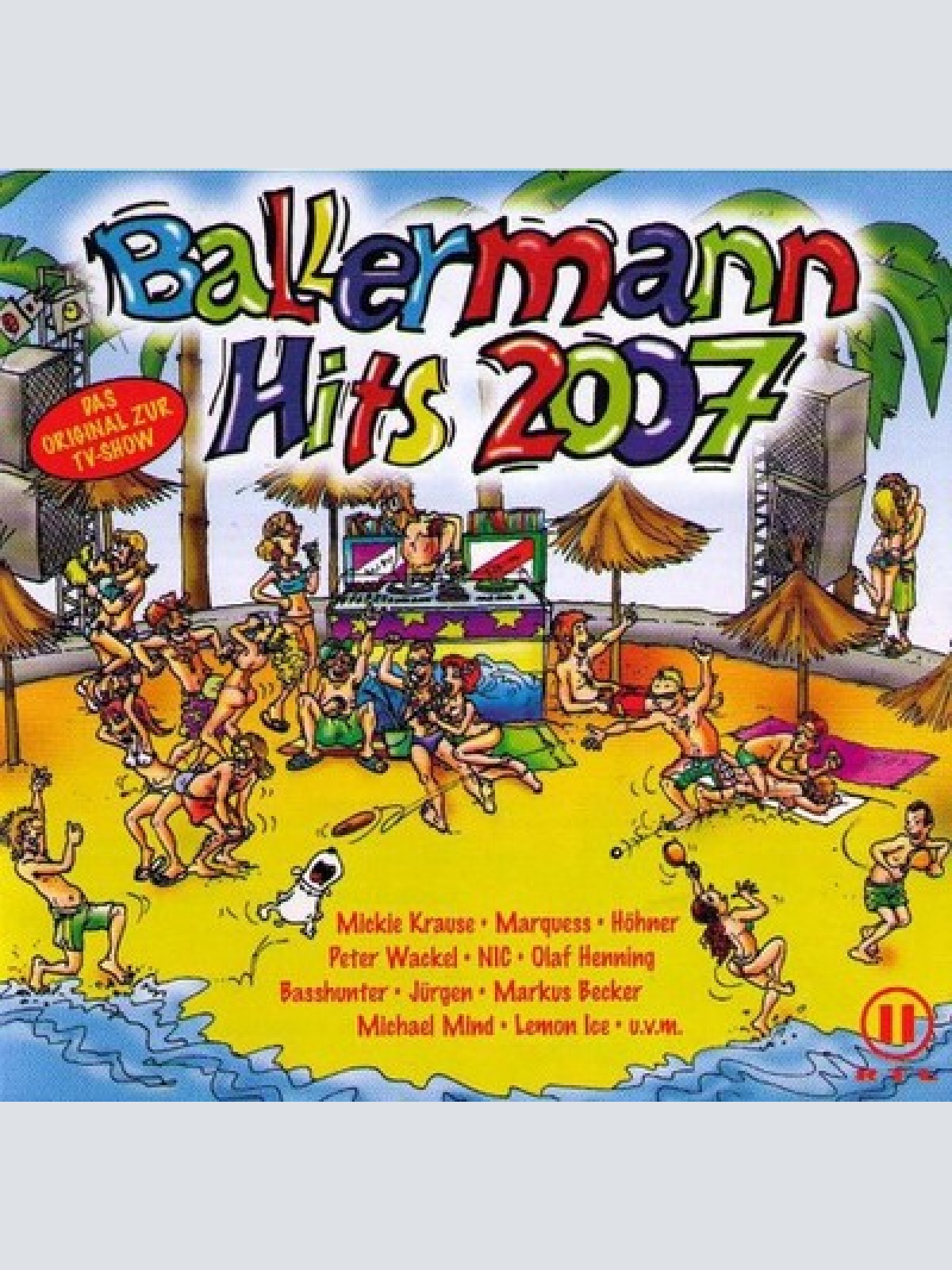 2xCD, Comp Various - Ballermann Hits 2007