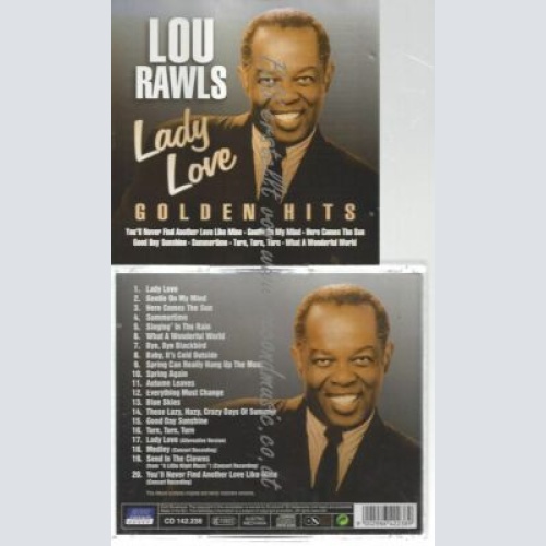 CD--LOU RAWLS--LADY LOVE-GOLDEN HITS