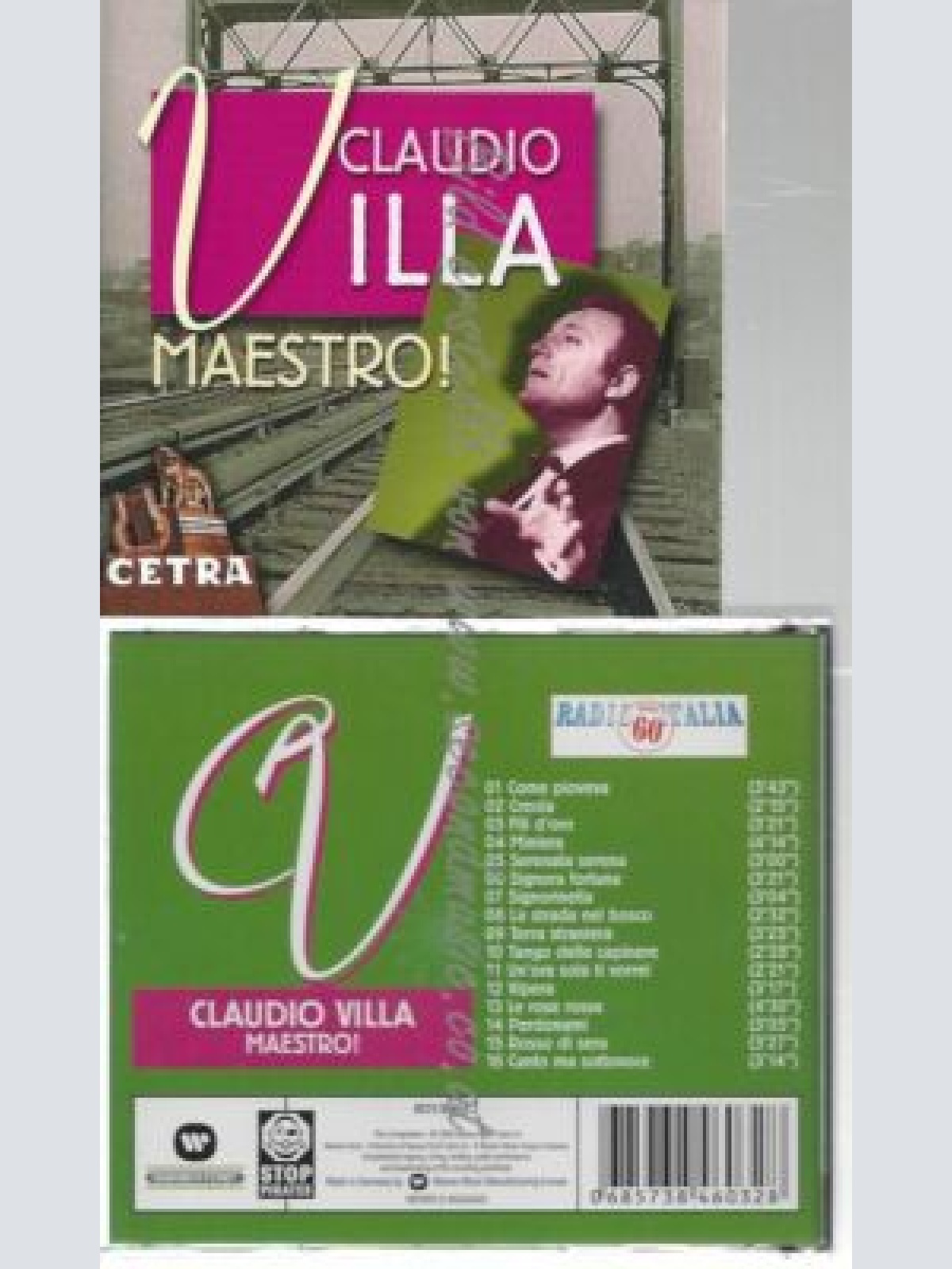 CD--CLAUDIO VILLA UND RONNIE EARL--MAESTRO