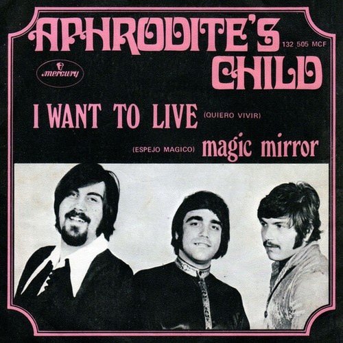 7", Single, Mono Aphrodite's Child - I Want To Live = Quiero Vivir