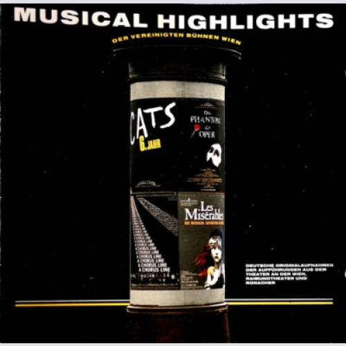CD, Comp Vereinigte Bühnen Wien - Musical Highlights