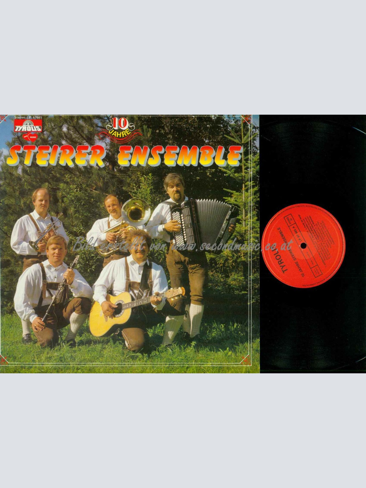 LP--Steirer Ensemble -- 10 Jahre  / NM