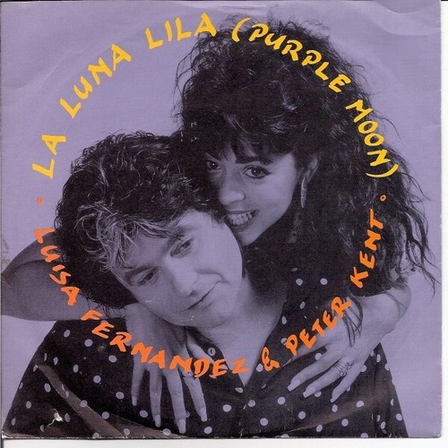 7", Single Luisa Fernandez & Peter Kent - La Luna Lila (Purple Moon)