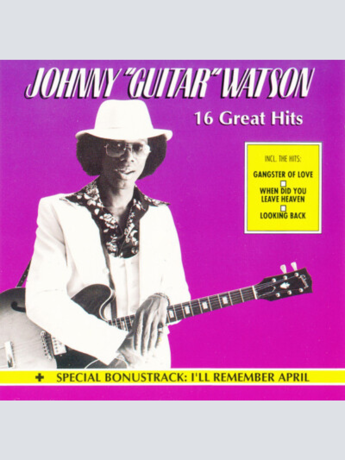 CD, Comp Johnny "Guitar" Watson* - 16 Great Hits
