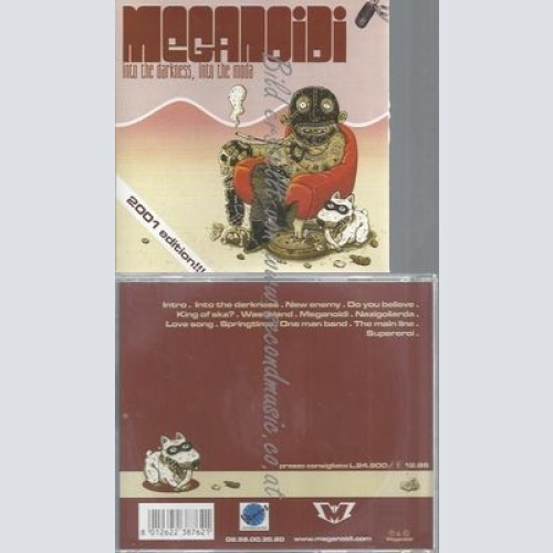 CD--MEGANOIDI--INTO THE DARKNESS, INTO THE MODA