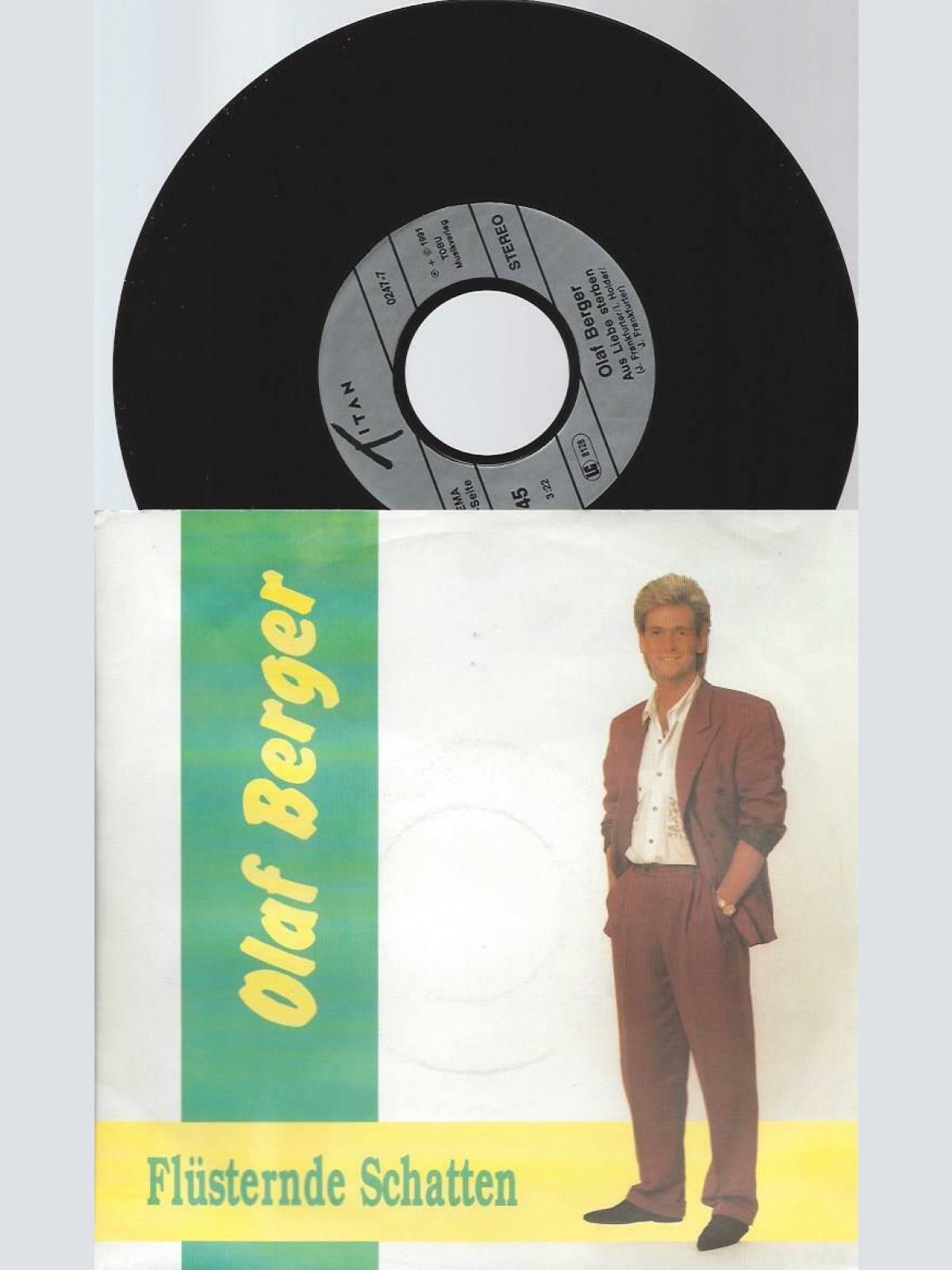 7" Olaf Berger – Flüsternde Schatten