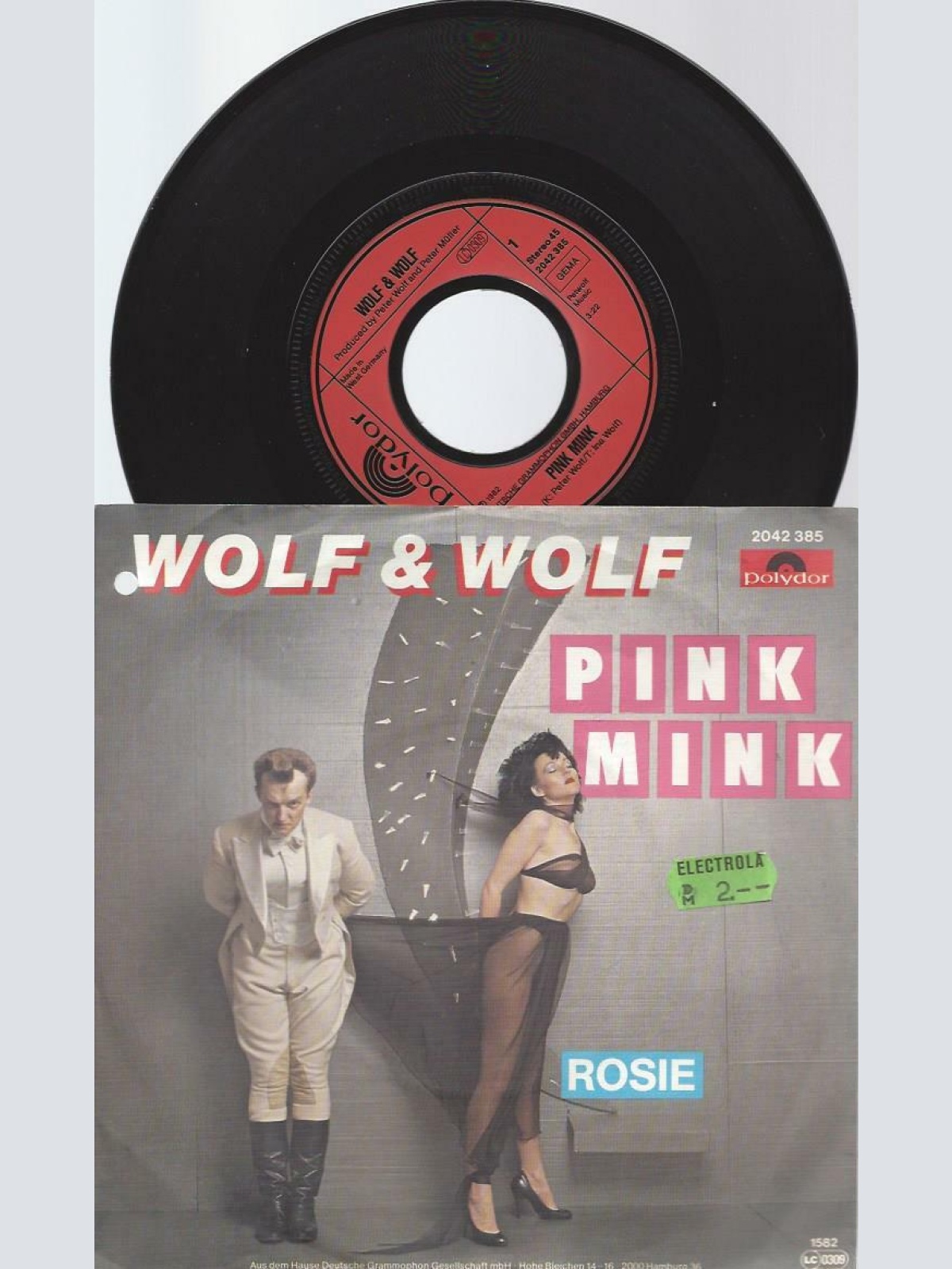 7" Wolf & Wolf – Pink Mink