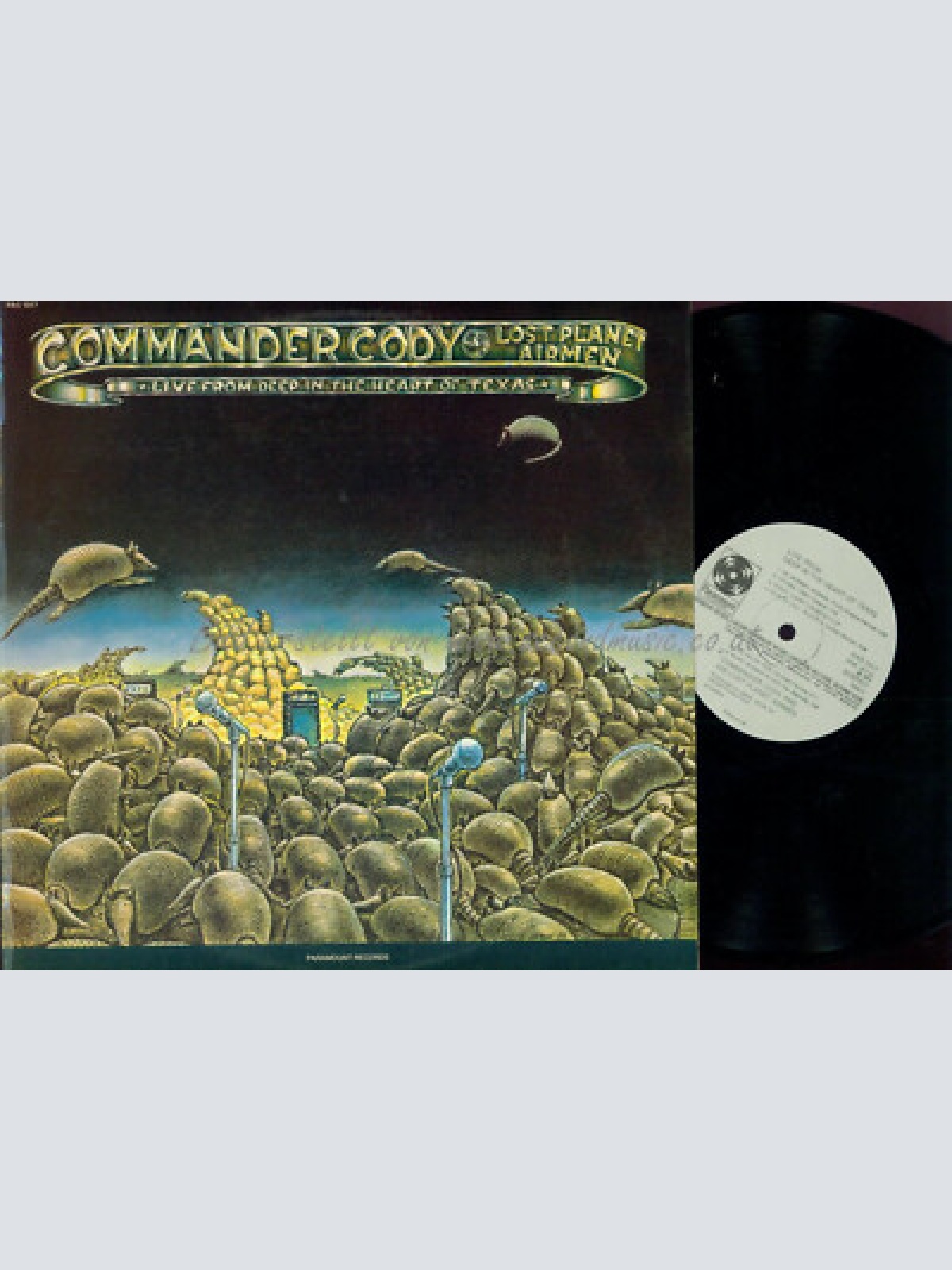 LP-  Commander Cody   – Live From Deep In The Heart Of Texas // NL
