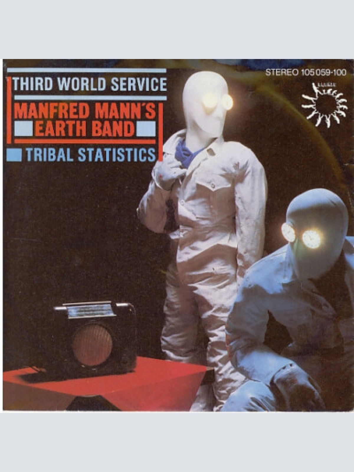 7", Single Manfred Mann's Earth Band - Third World Service / Tribal Statistics