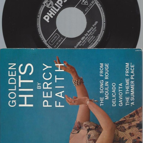 7"   Percy Faith  Golden Hits By Percy Faith