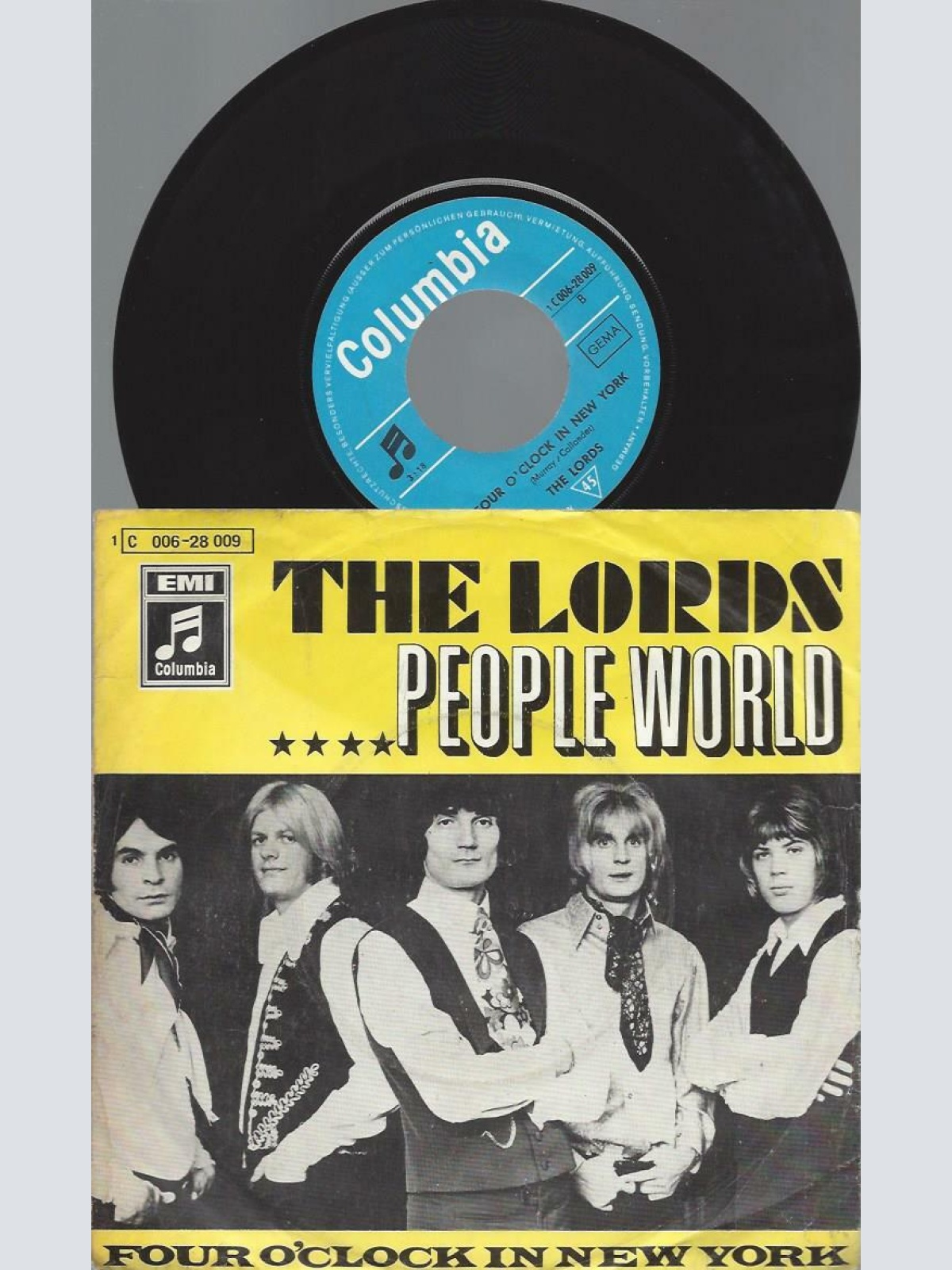 7"   The Lords  People World