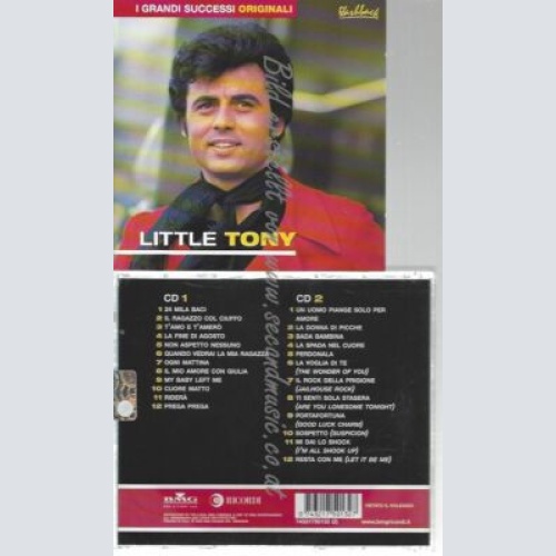 CD--LITTLE TONY | --I GRANDI SUCCESSI