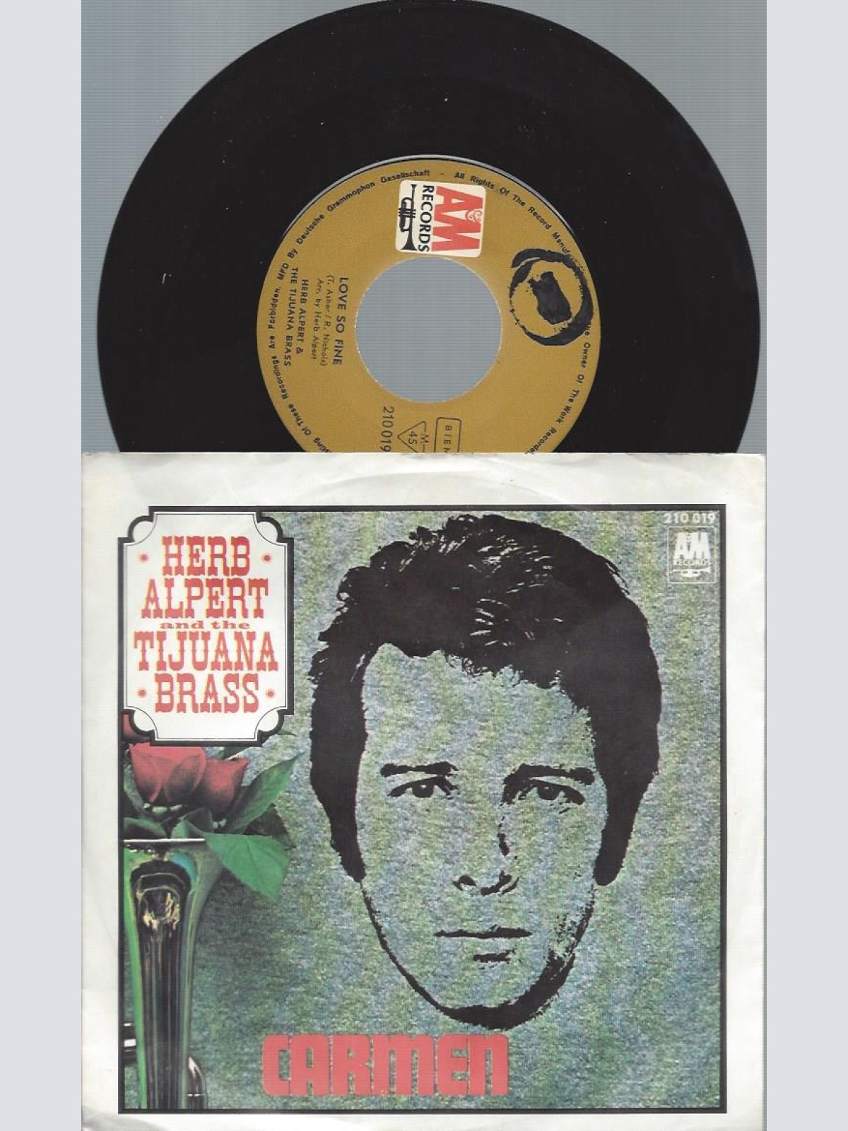 7"  Herb Alpert And The Tijuana Brass  Carmen