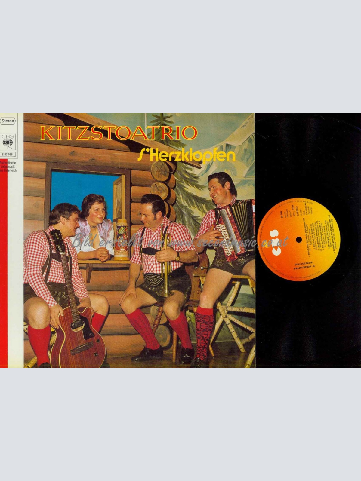 LP--Kitzstoatrio --  s'Herzklopfen   //NM