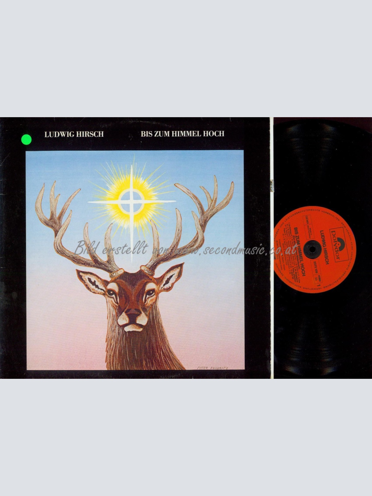 LP-LUDWIG HIRSCH BIS ZUM HIMMEL HOCH // 2372109 DE